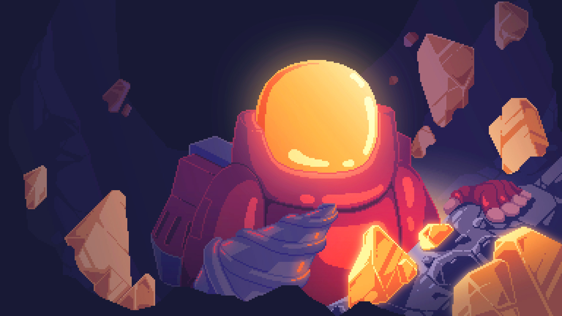 Download Video Game Dome Keeper HD Wallpaper