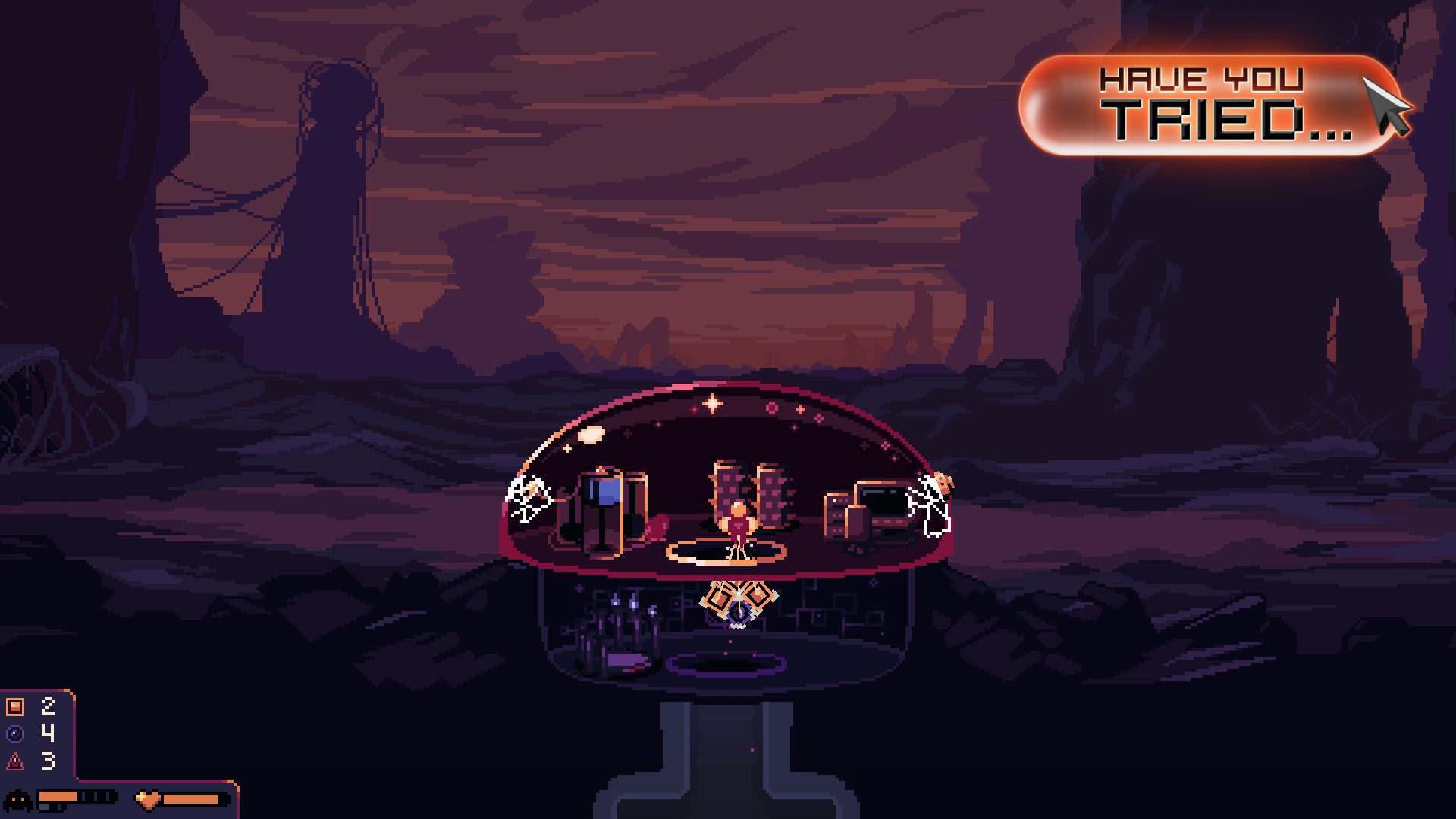 Have you tried defending your dome home from deadly aliens in Dome Keeper?