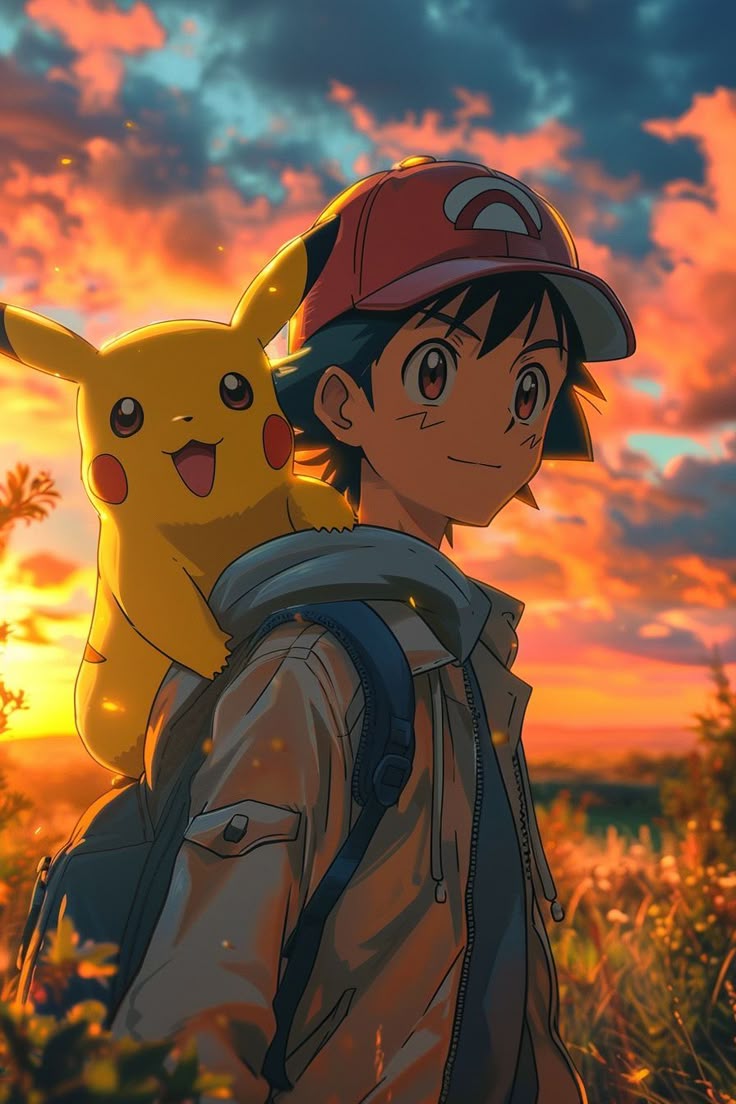 J. Pikachu drawing, Pokemon anime characters, Pokemon poster