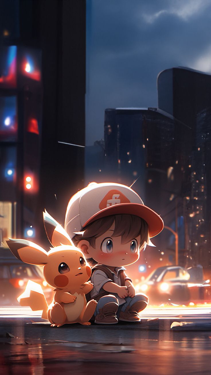 Pokemon Pikachu Ash Wallpaper 4K # #zicxi