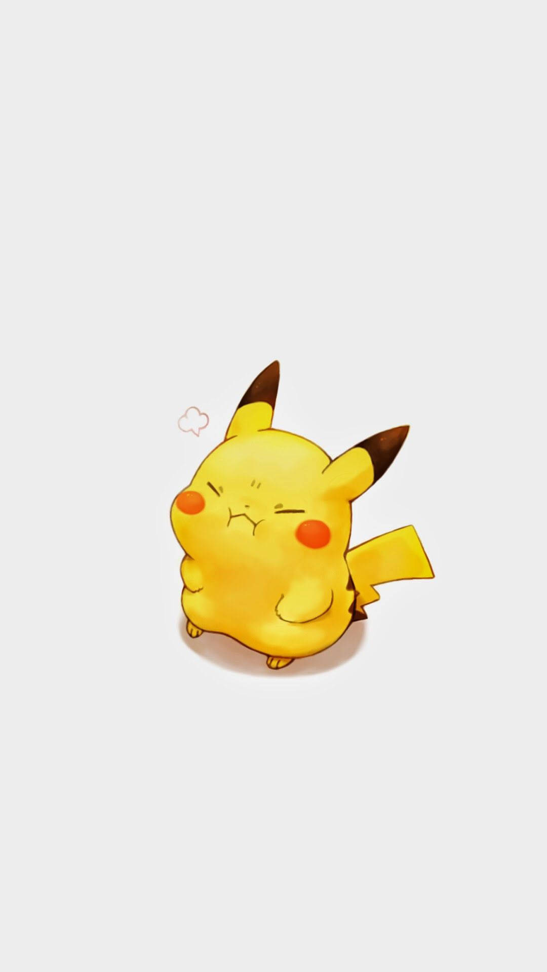 Download Cute Pikachu Cartoon IPhone Wallpaper