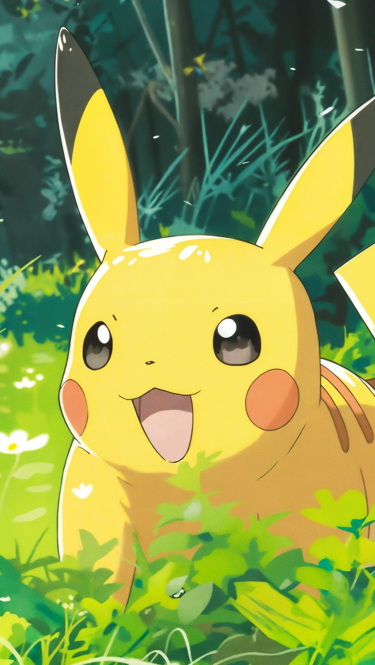 Pikachu Pokémon Anime Wallpaper 4k for iPhone and Mobile Phone