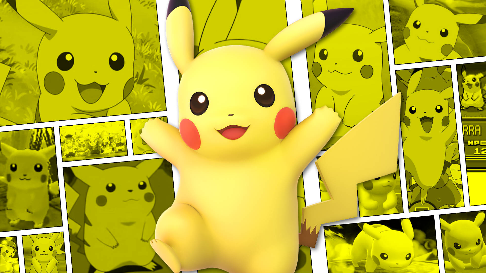 Download Pikachu 3D Animation Wallpaper
