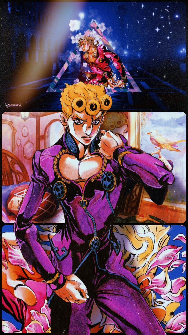 JoJo's Bizarre Adventure Golden Wind Giovanna Wallpaper