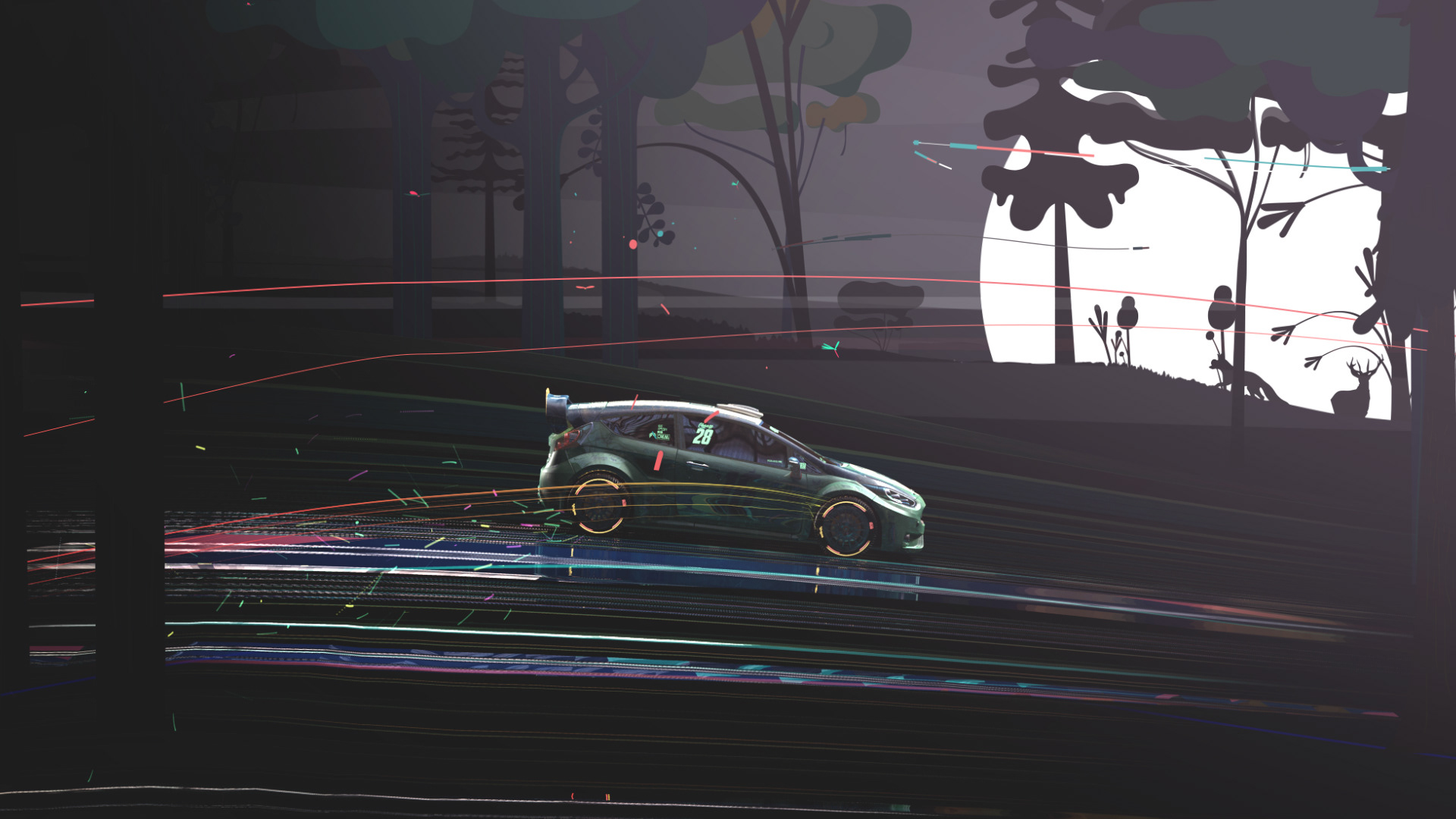 World Rally Championship Broadcast Promo. Image - Behance