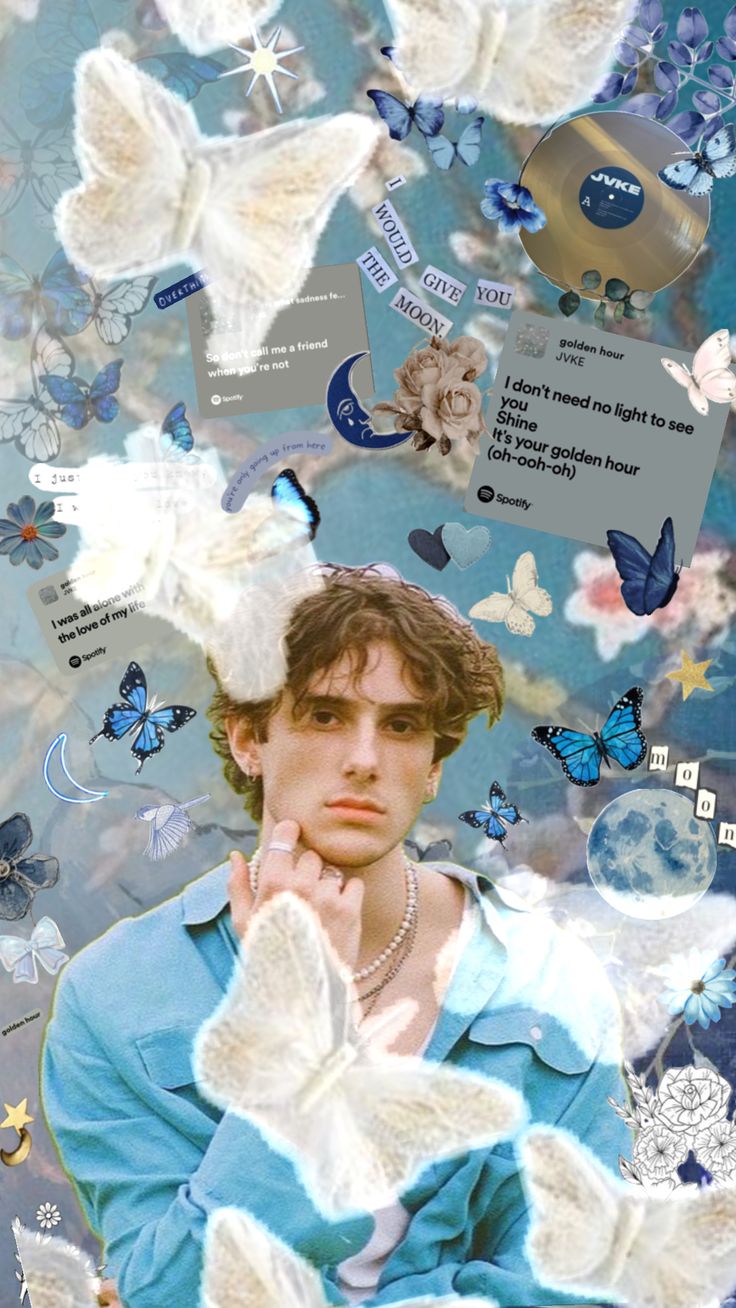 Jvke #Thisiswhattourfeelslike #Jvkefangirl #collage #goldenhour