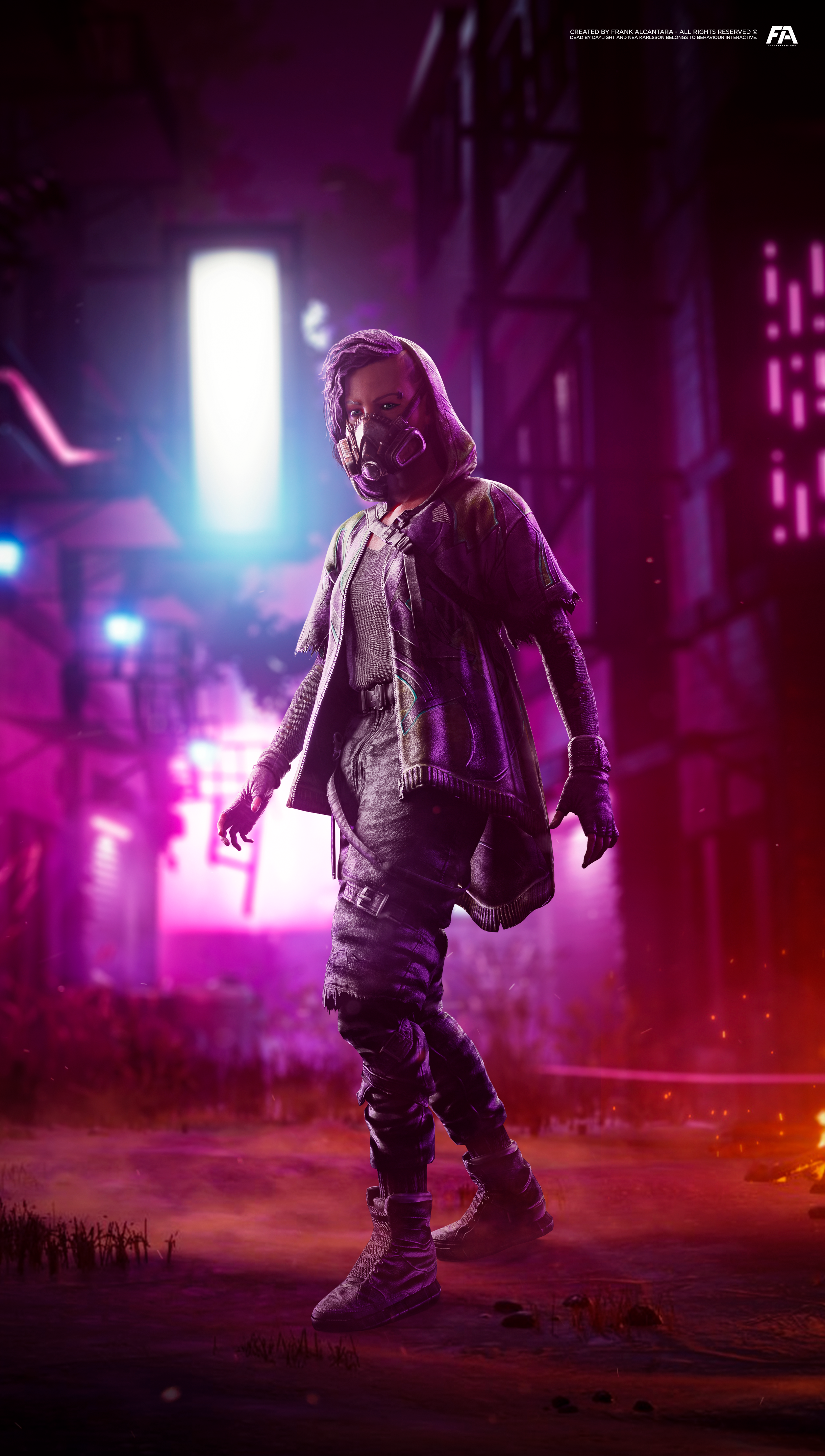 So guys, here it is! My Nea 'Graffiti' Skin artwork fully rendered and posed by me ^^