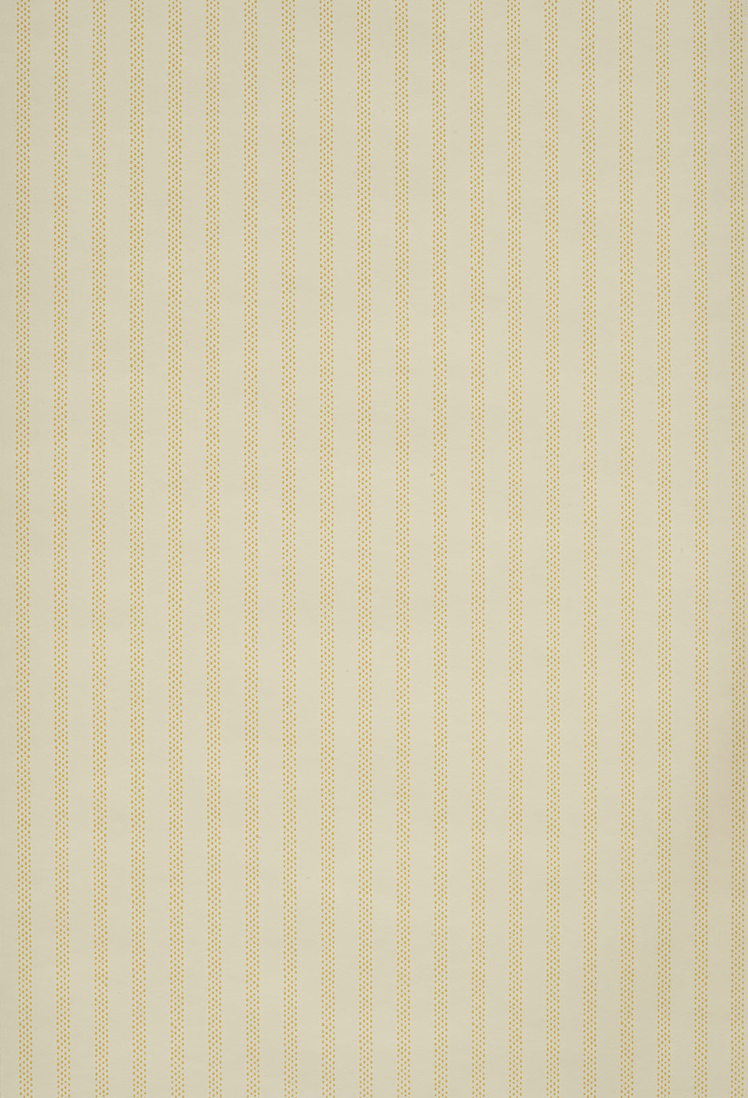 Polka Stripe Wallpaper, Yellow Ochre