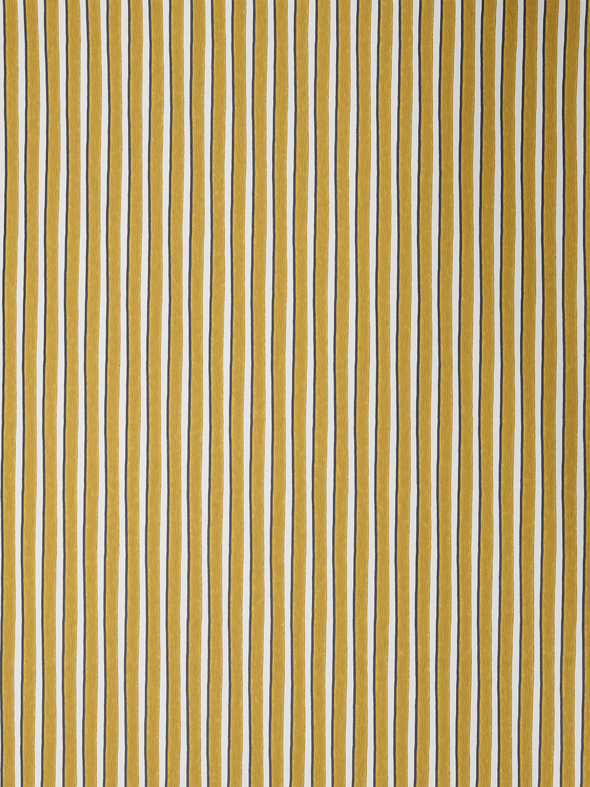 Painted Stripe Wallpaper, Mustard