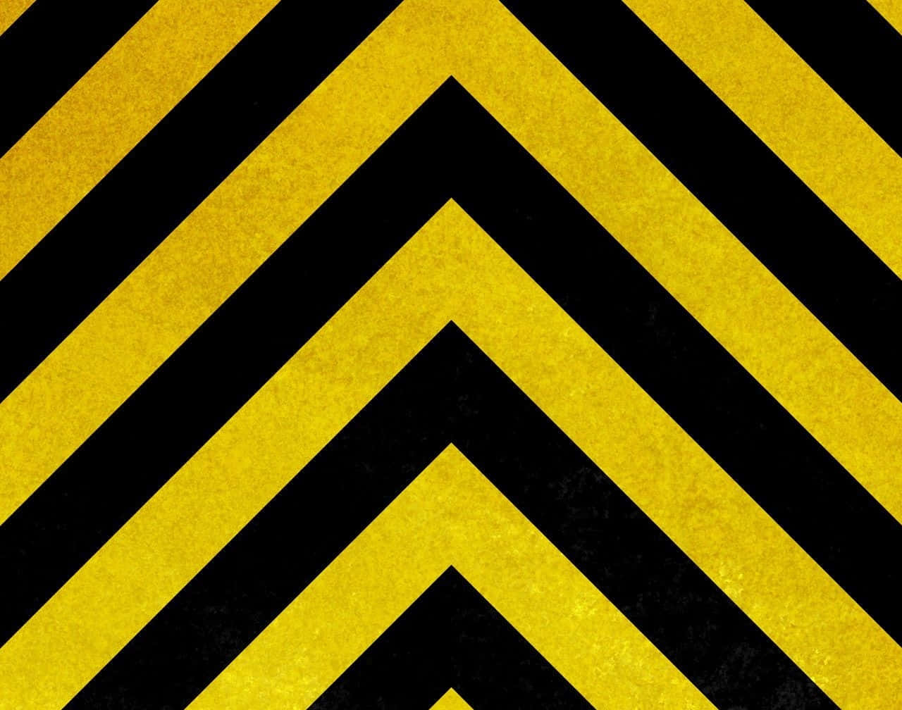 Download Vibrant Yellow Striped Pattern Wallpaper