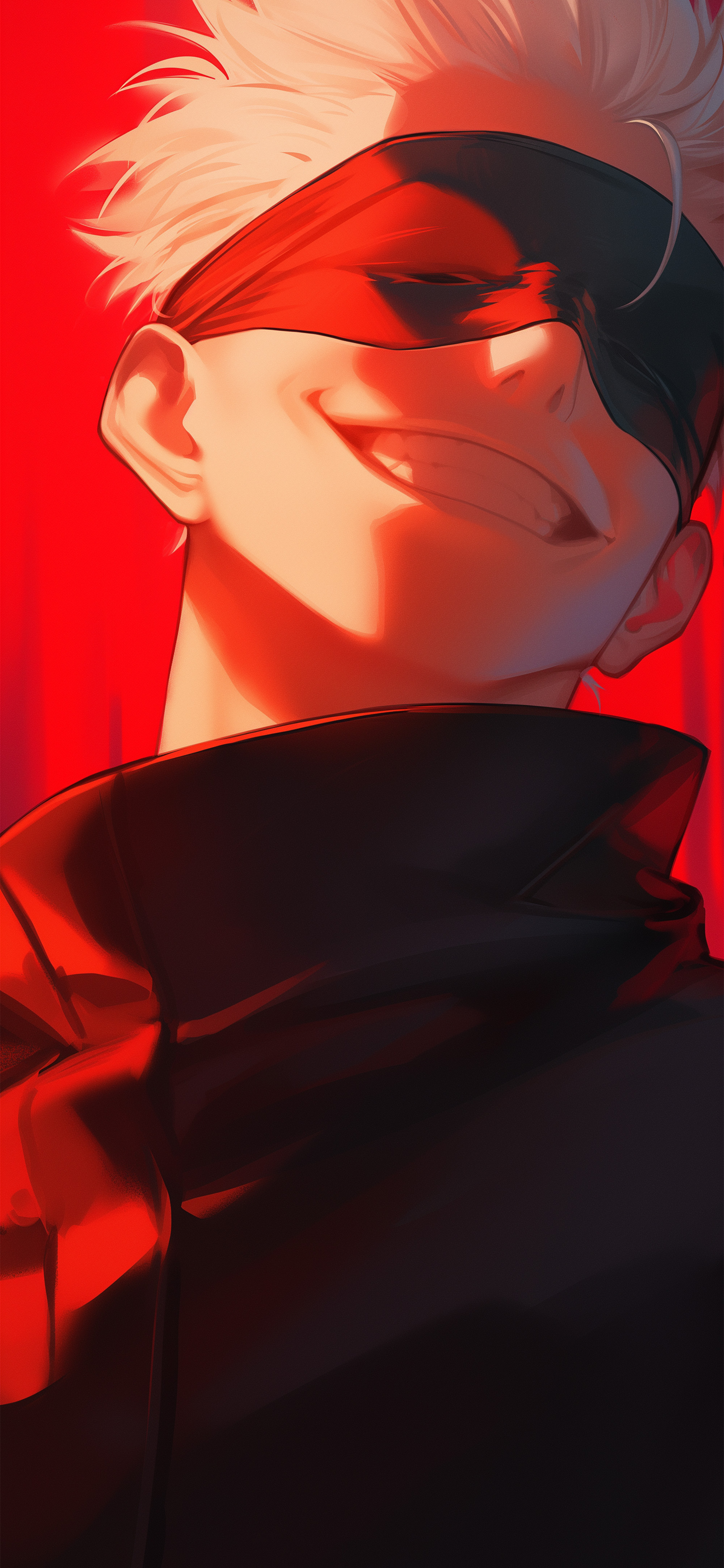 Satoru Gojo Red Aura Anime Wallpaper Wallpaper iPhone