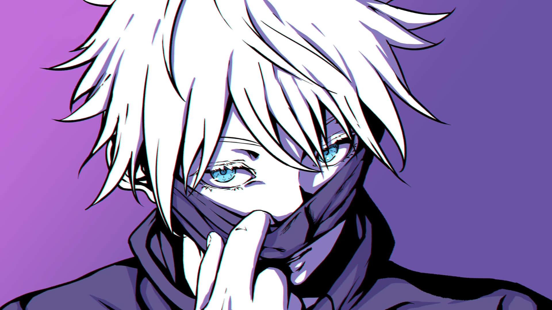 Download Gojo Satoru Mysterious Wallpaper