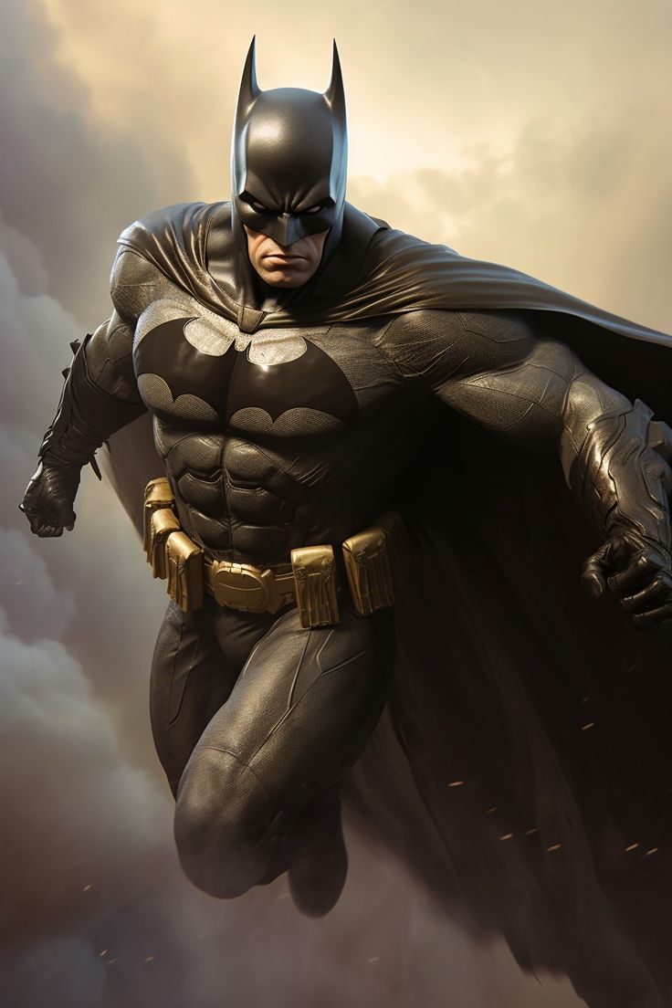 Batman Flying HD Wallpaper