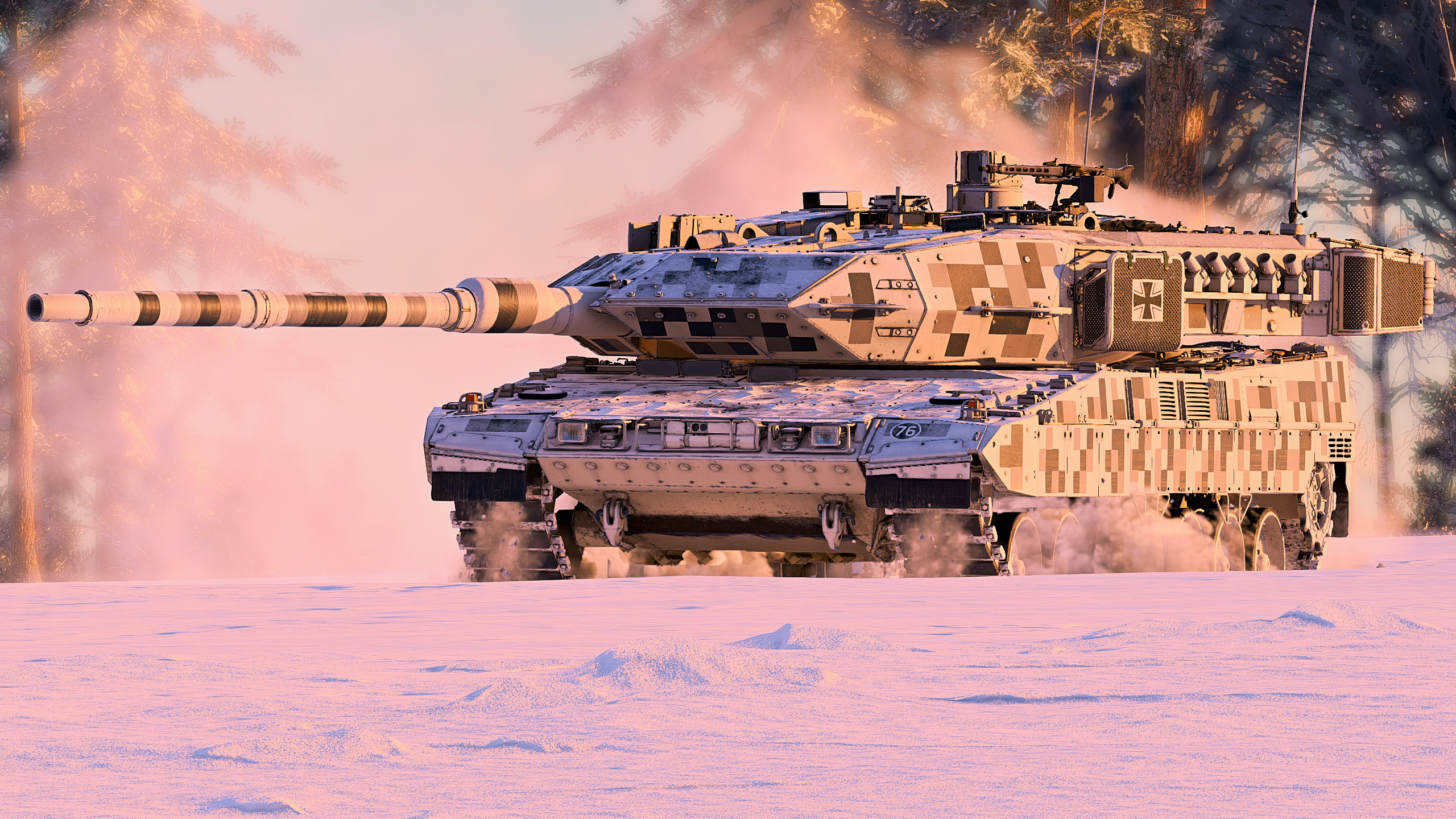 Some Leopard 2A7V picture I took in Warthunder