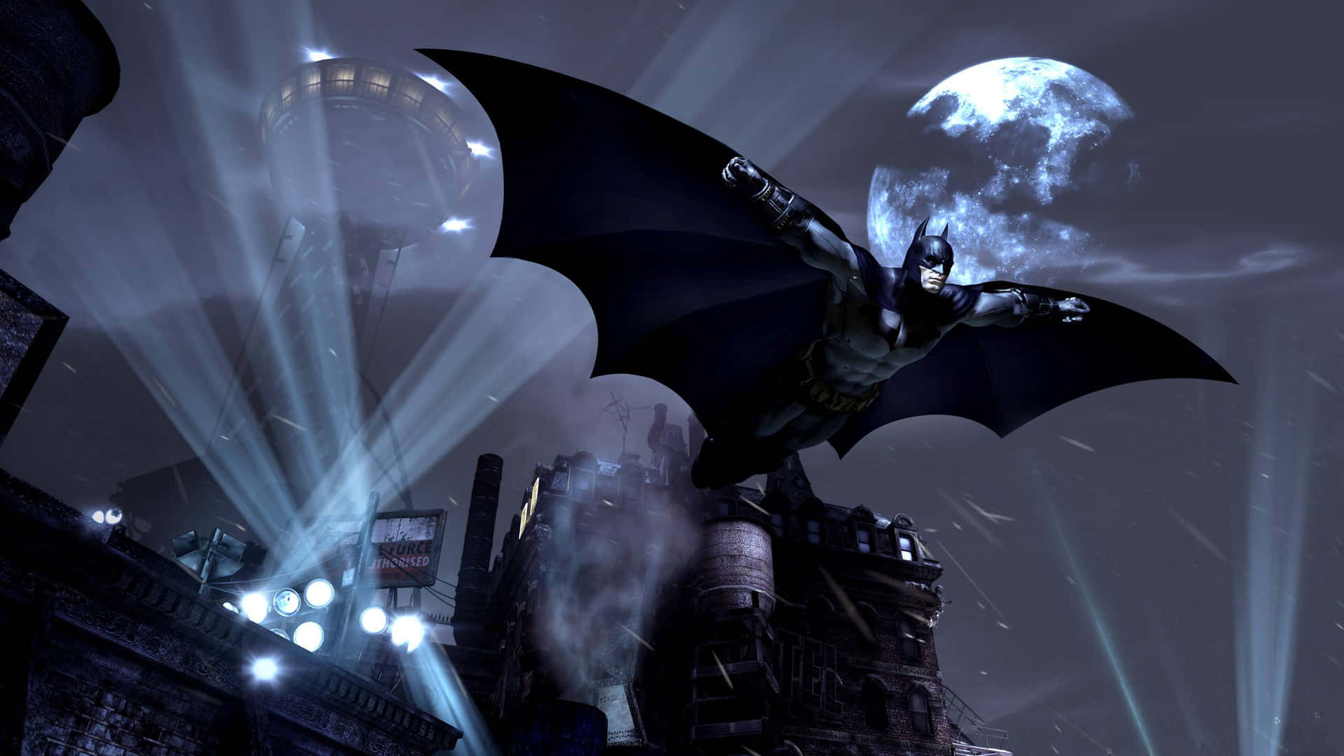Download Batman is ready to take flight in this epic desktop wallpaper. Wallpaper