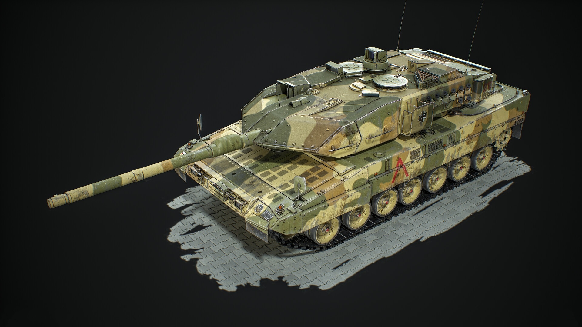 Wallpaper Germany, main battle tank, Leopard 2A7V for mobile and desktop, section оружие, resolution 1920x1080