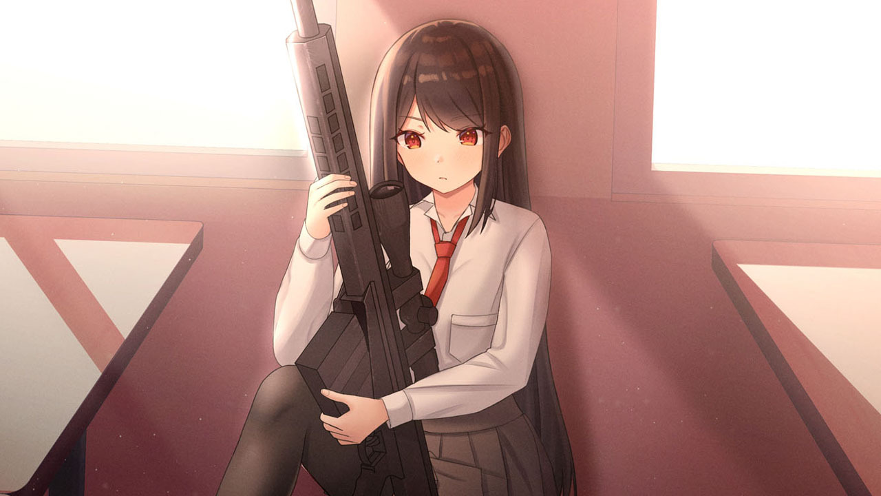 Wallpaper Anime Girl Switch Amakano Second Season -Switch Digital Wallpaper Set