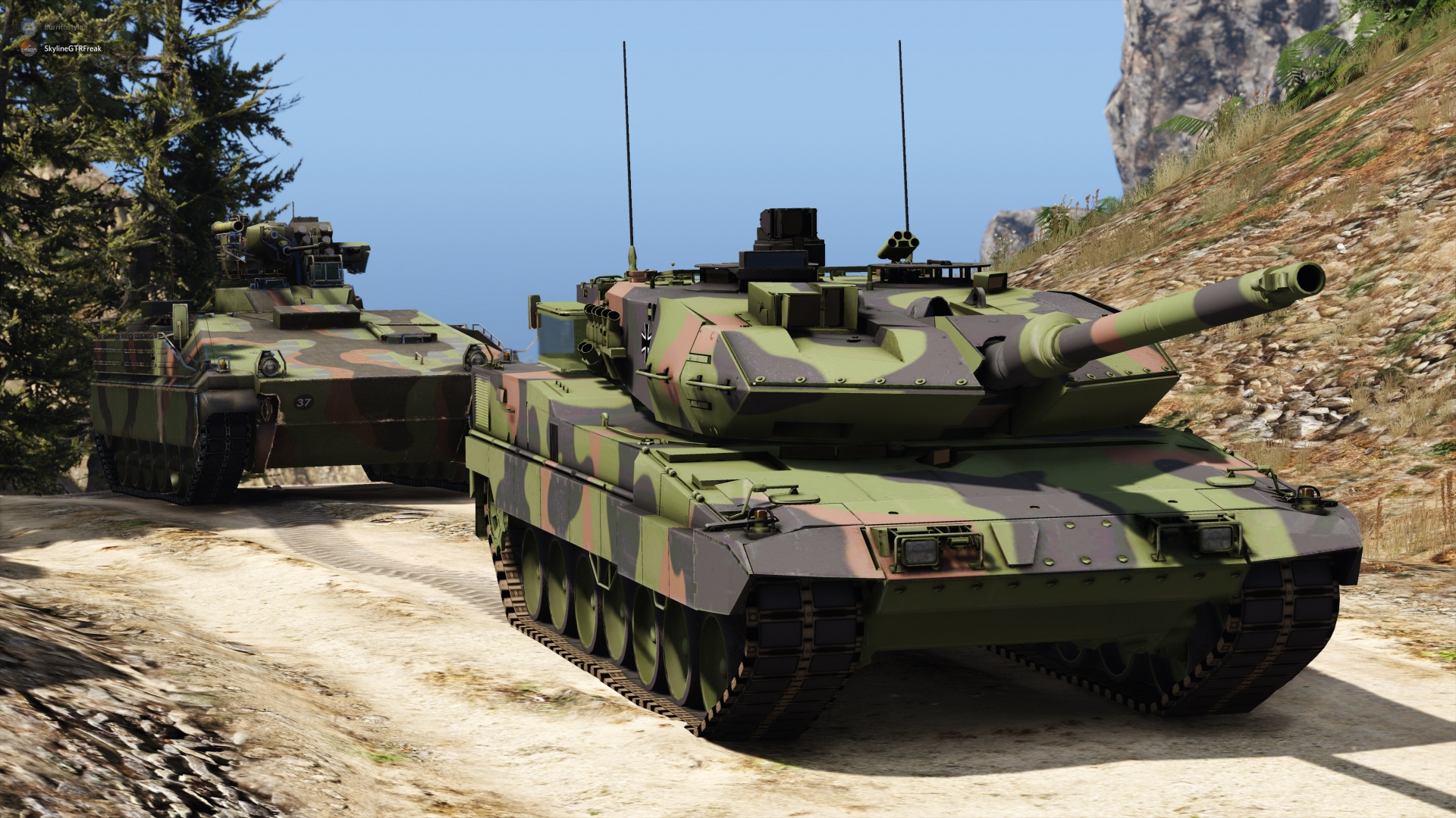 Leopard 2A7V [Add On. Many Visual Tuning Options]