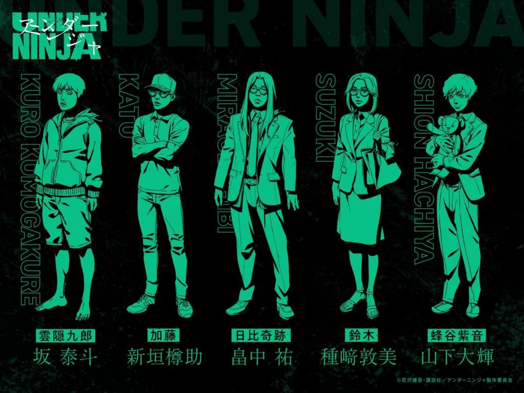 Under Ninja Anime Unleashes with Debut Date