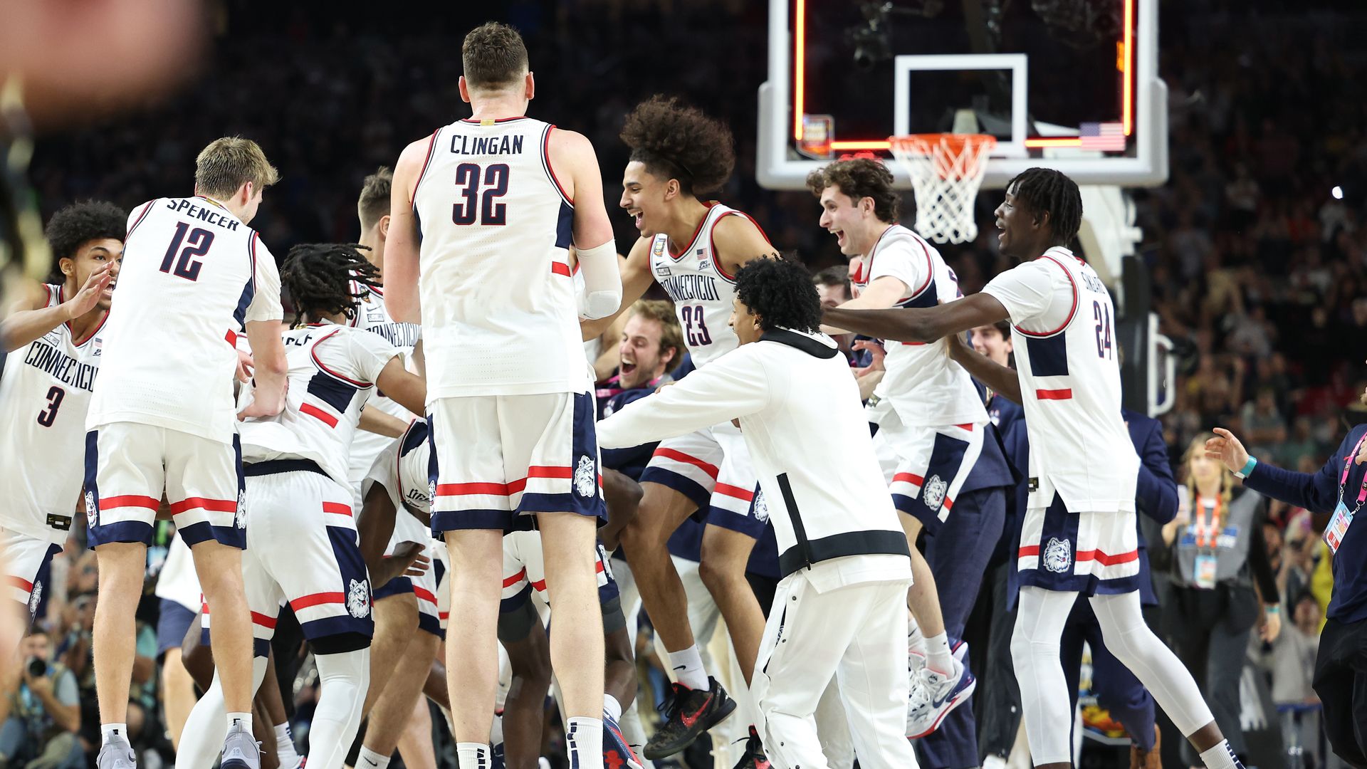 Photos: UConn beats Purdue to win NCAA men's basketball championship
