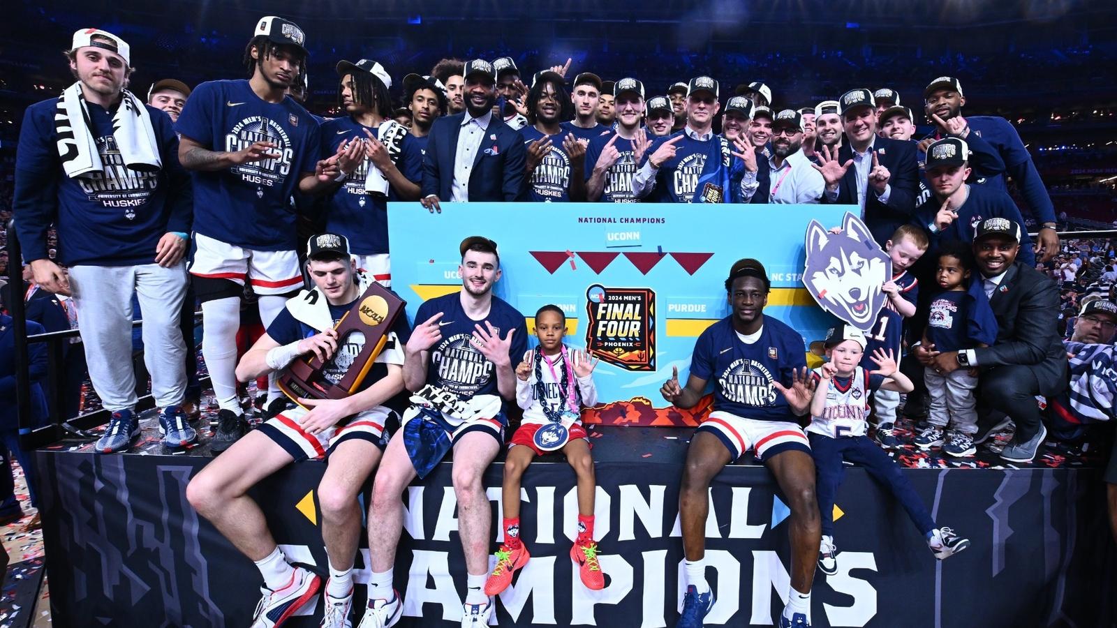 Back To Back Champs! Of Connecticut Athletics