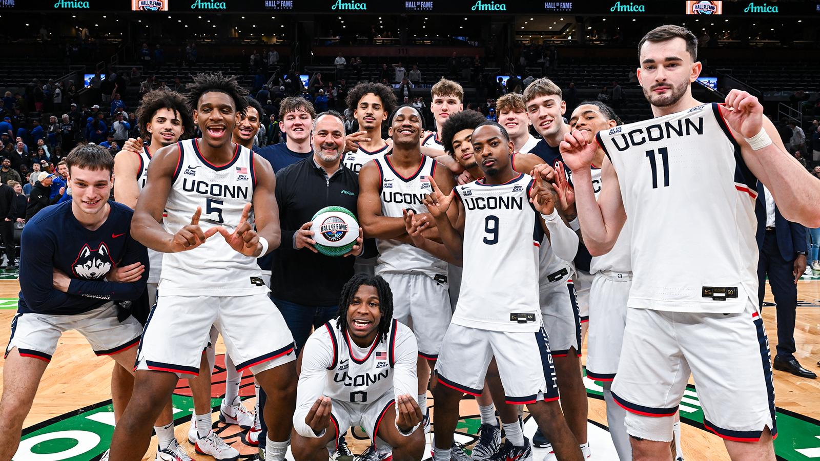 UConn Outlasts BYU In Top 10 Thriller In Boston Of Connecticut Athletics