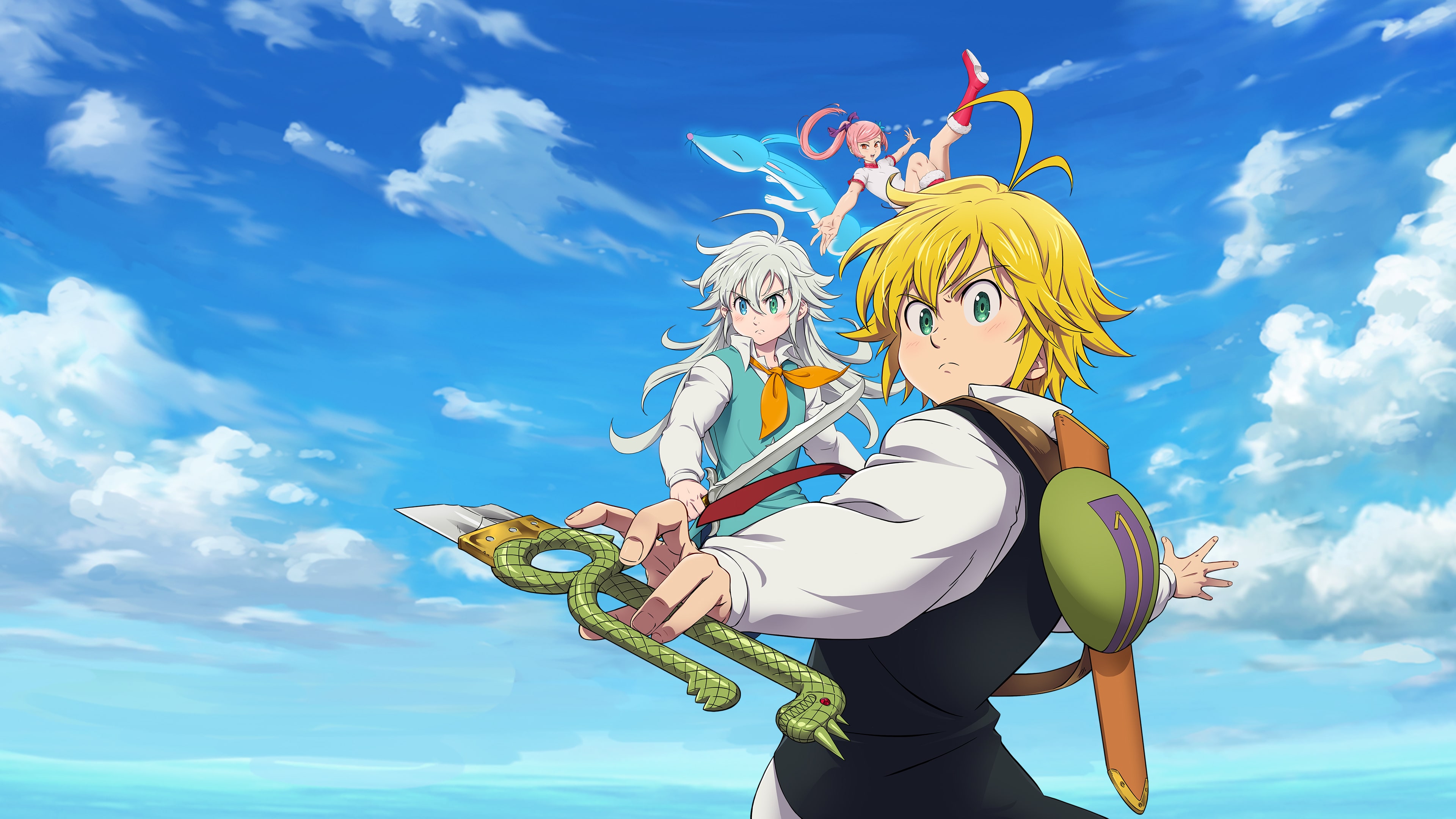 The Seven Deadly Sins: Origin Wallpaper 4K, Key Art, 2026 Games