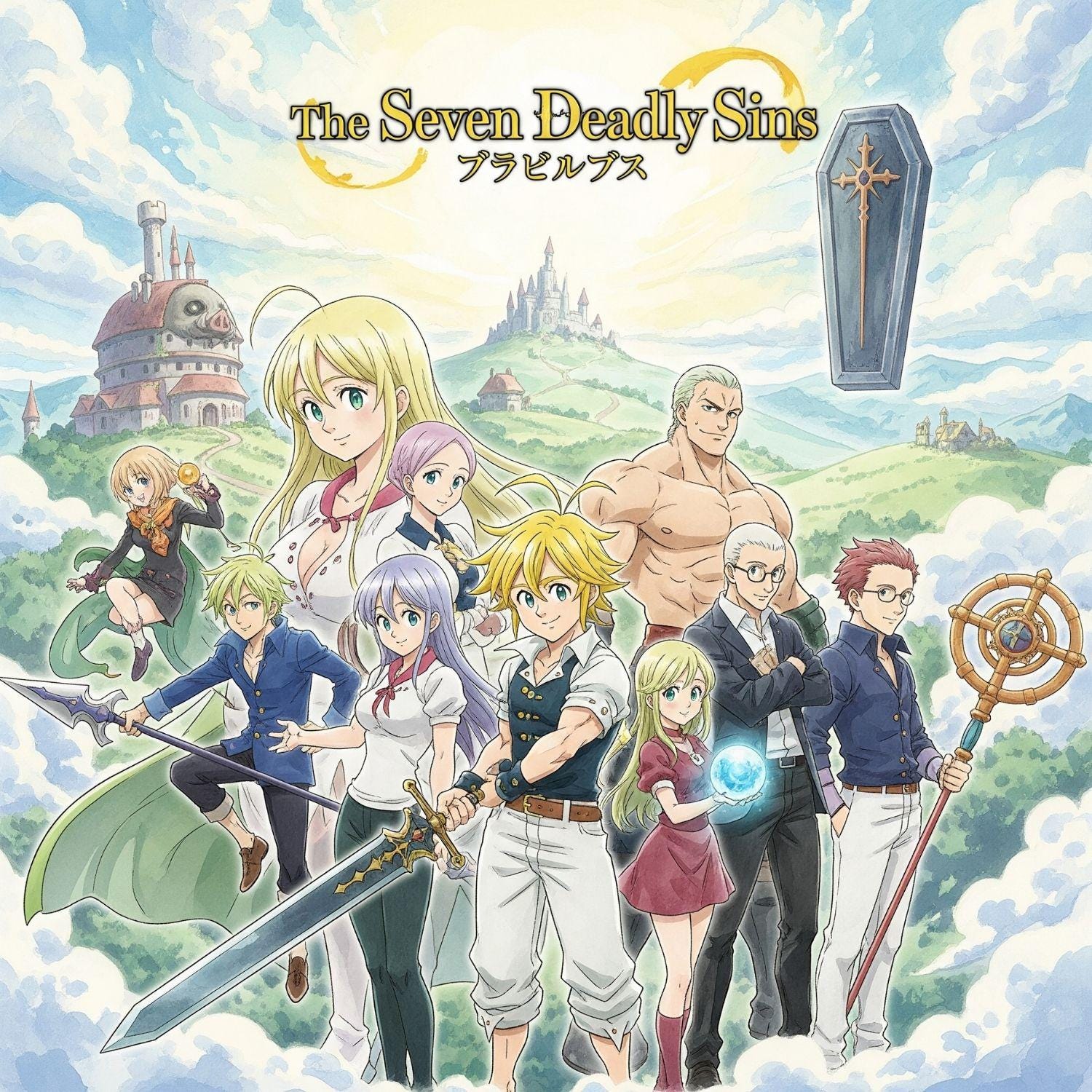 Seven Deadly Sins Desktop Wallpaper HD The Seven Deadly Sins: Origin(F2P) 「Paquete De Objetos Especiales