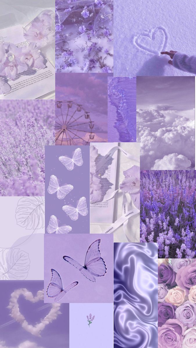 Aesthetic purple collage wallpaper. Purple aesthetic background, Purple wallpaper iphone, Phone wallpaper pink