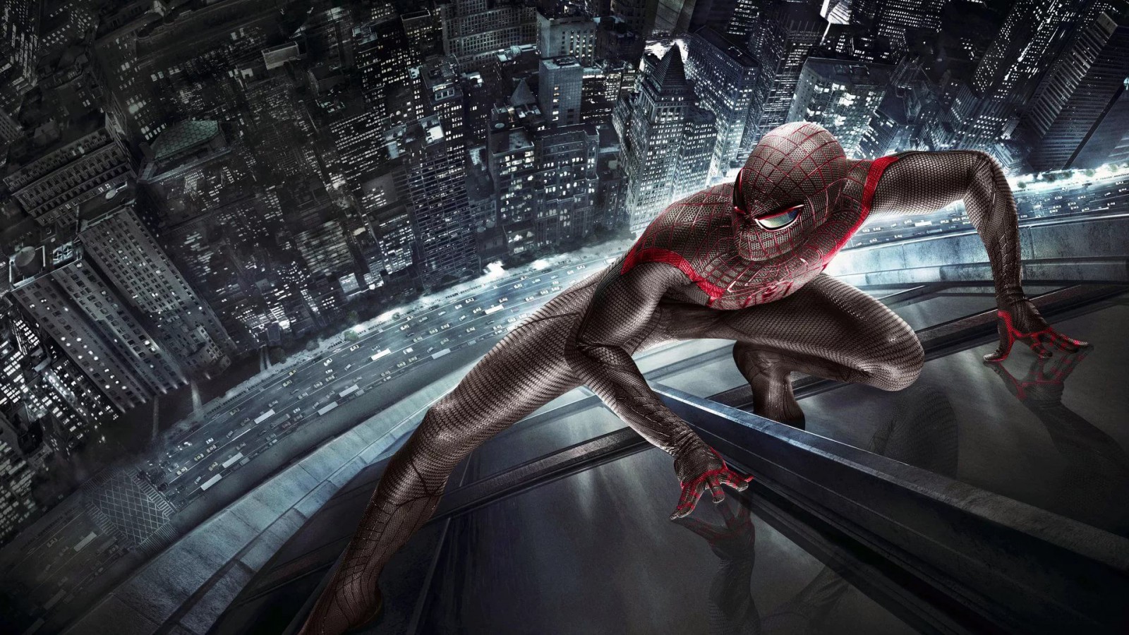 Black Spiderman On Building HD Spiderman Wallpaper