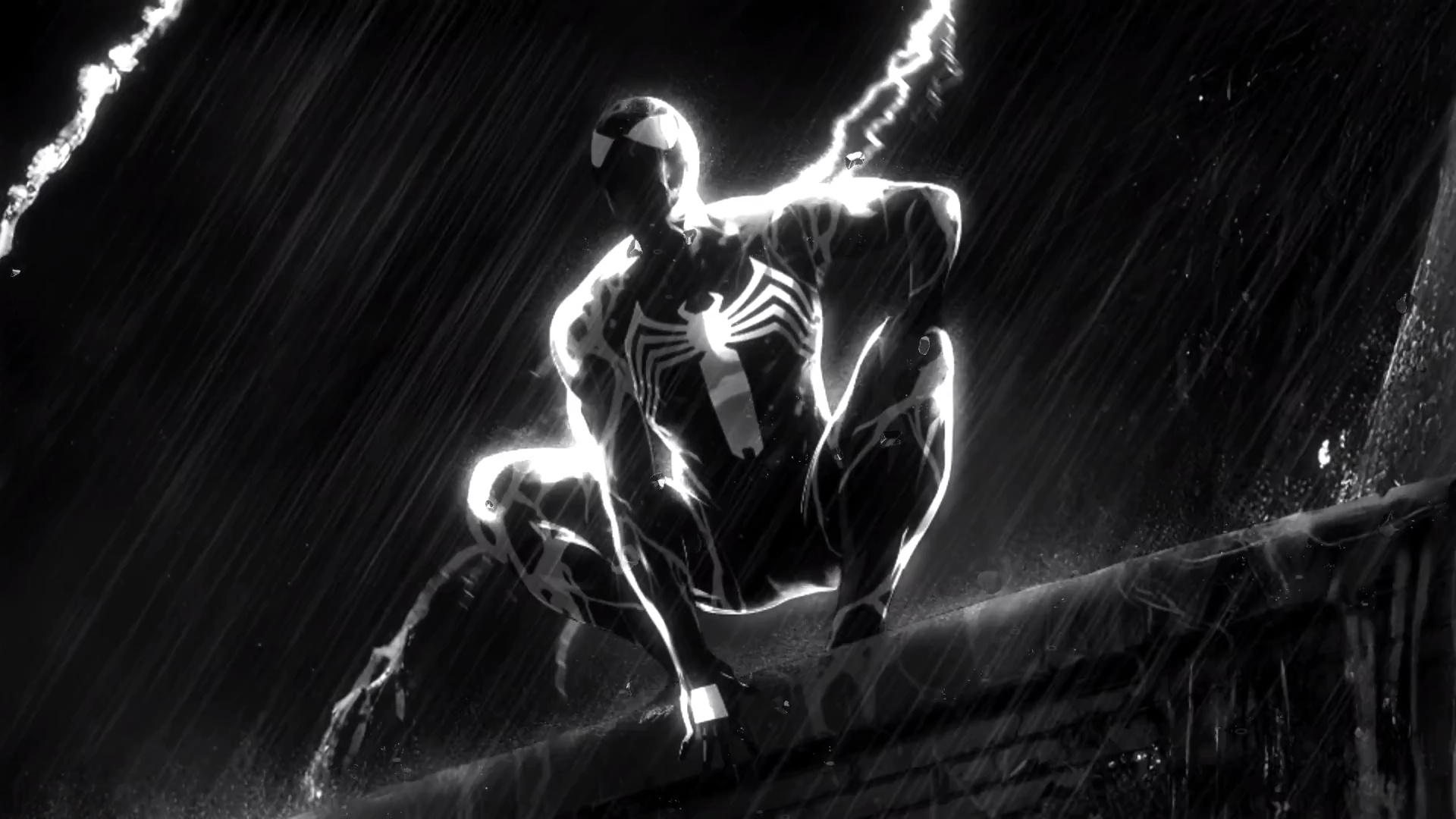 Spider Man Symbiote Suit Live Wallpaper