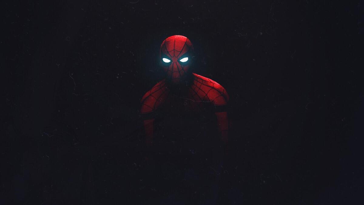 Spider Man With Glow In The Dark Eyes · Free Photo From Vozuru And Wallpaper