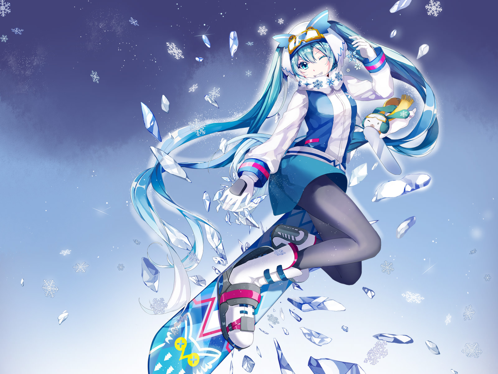 Snow Miku 2016 wallpaper