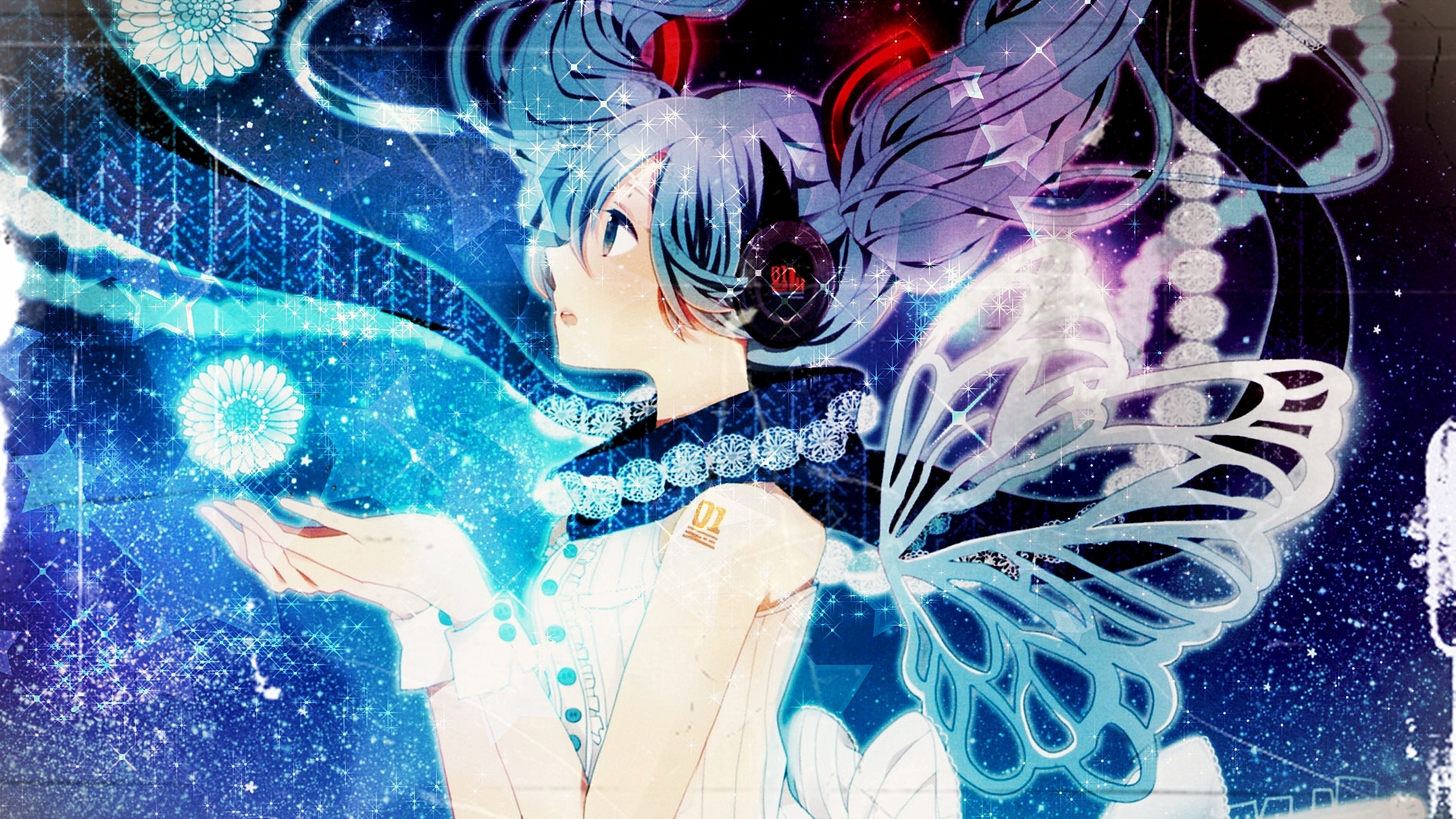 hatsune, Miku, Snow, Vocaloid Wallpaper HD / Desktop and Mobile Background
