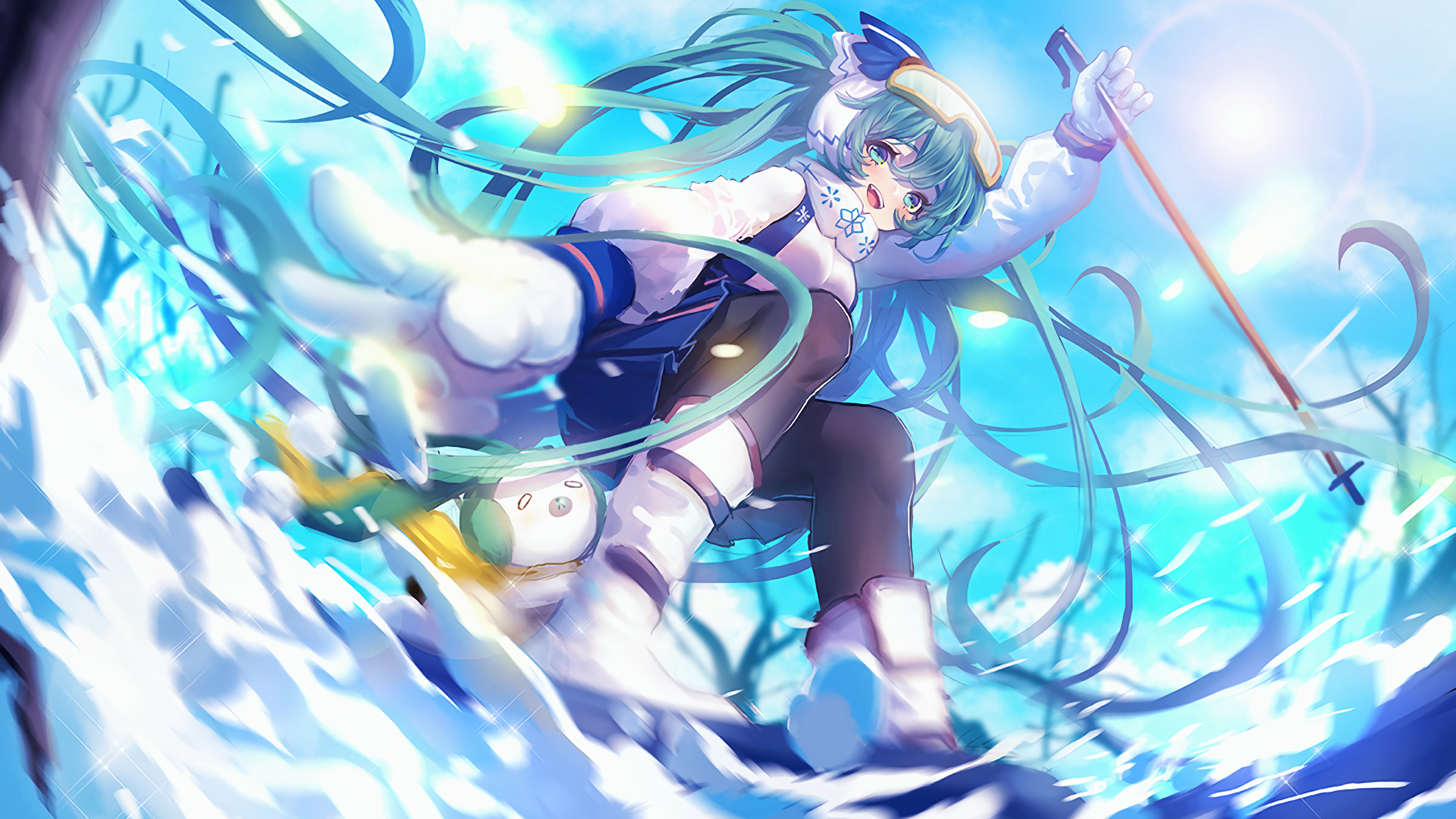 Snow Miku 2016 HD Wallpaper Desktop Image and Photo