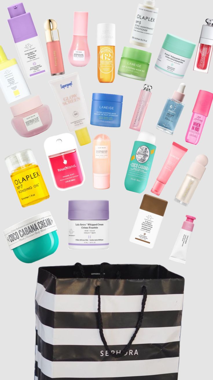 ⚡️sephora faves ⚡️#sephora #sephorabag #makeup #vibes #preppy #homedecor #outfitins