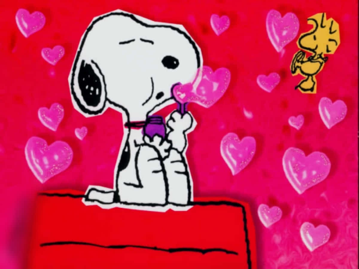 Snoopy Valentine Wallpaper