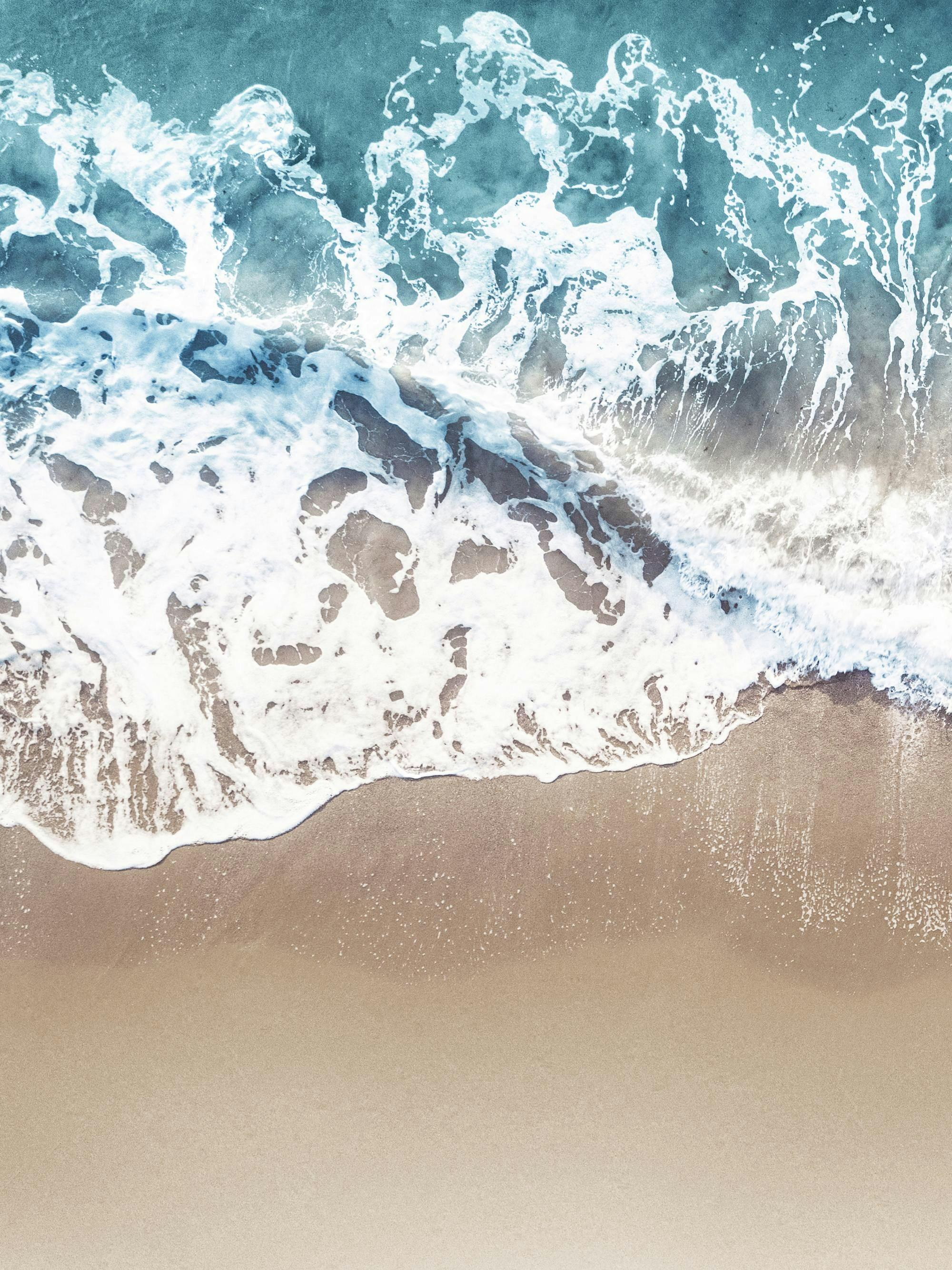 Tropical Waves No1 Poster