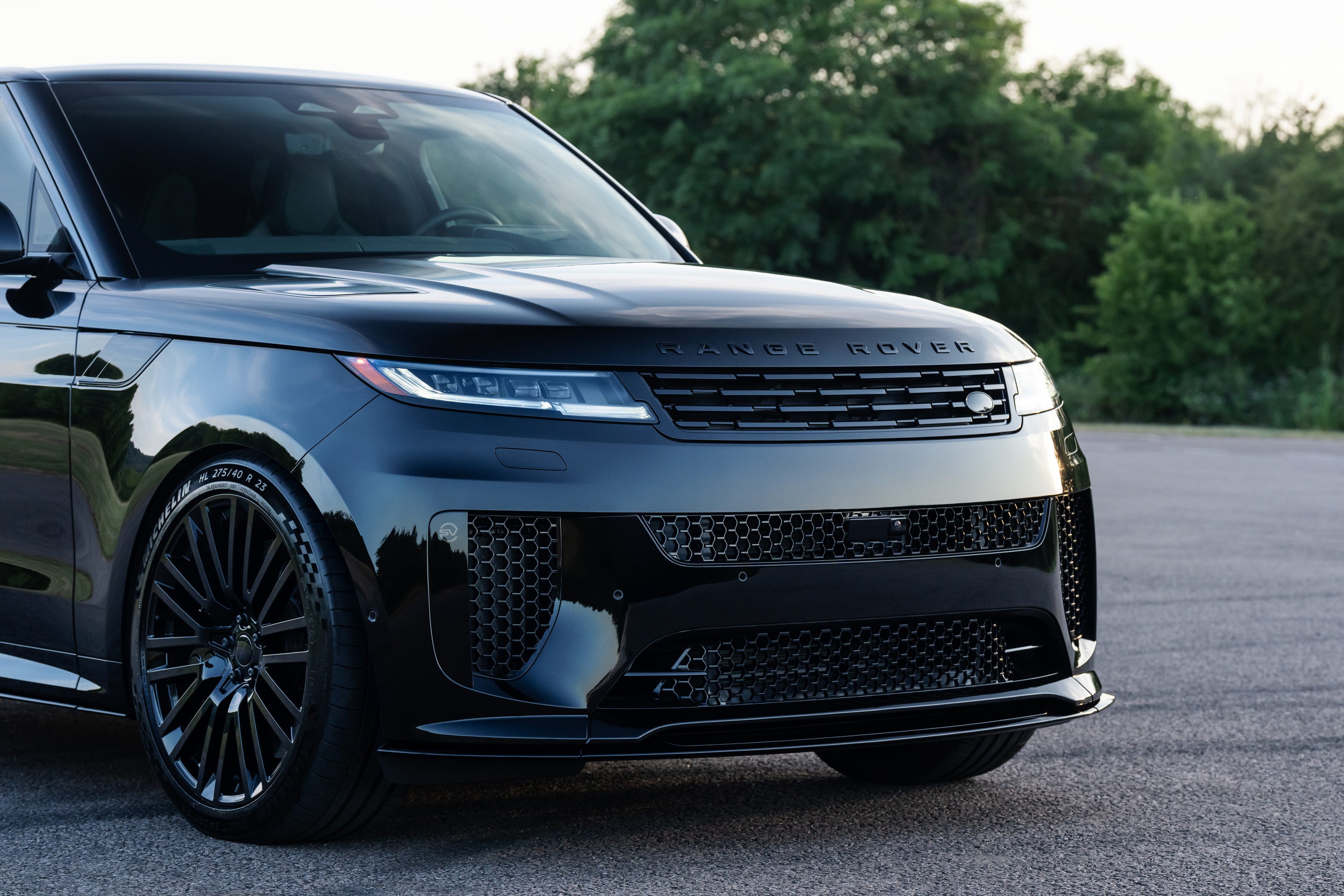 View Photo of the 2026 Land Rover Range Rover Sport SV Black