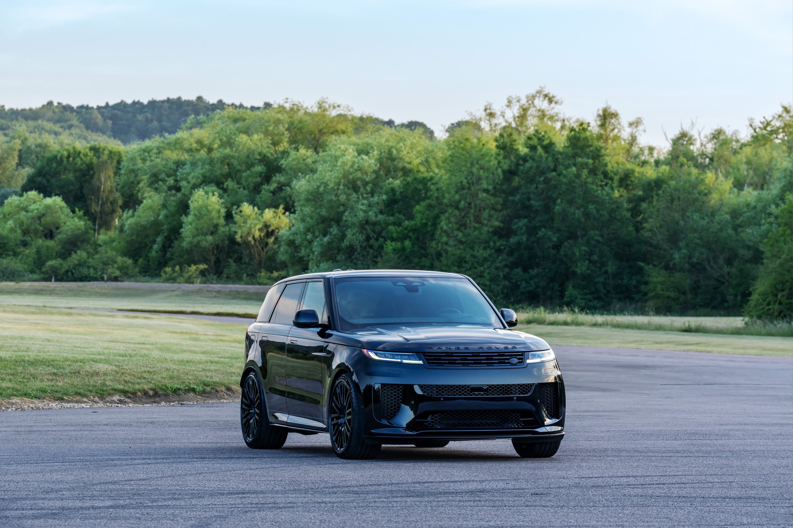 View Photo of the 2026 Land Rover Range Rover Sport SV Black