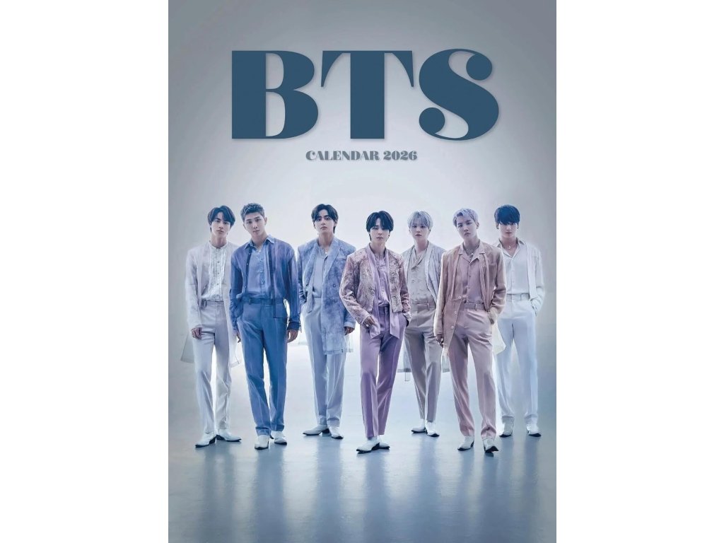 BTS kalendář A3