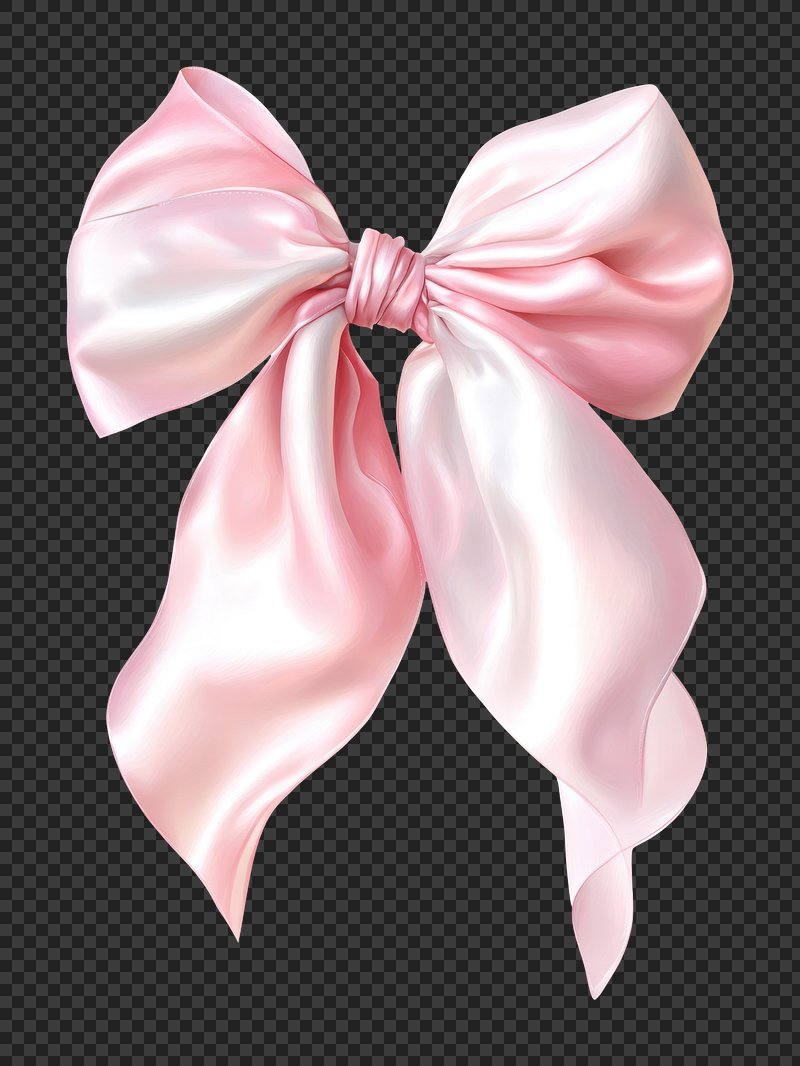 Pink Bow Image Wallpaper