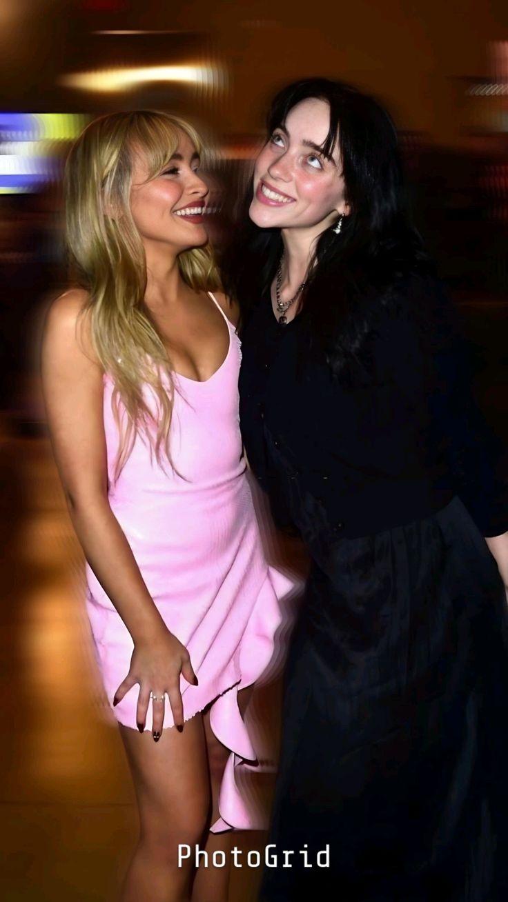 Billie Eilish and Sabrina Carpenter Wallpaper