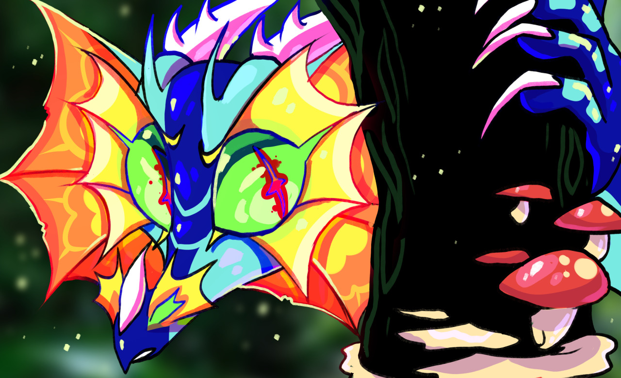 Rainwings look poisonous as SHIT Finally found a