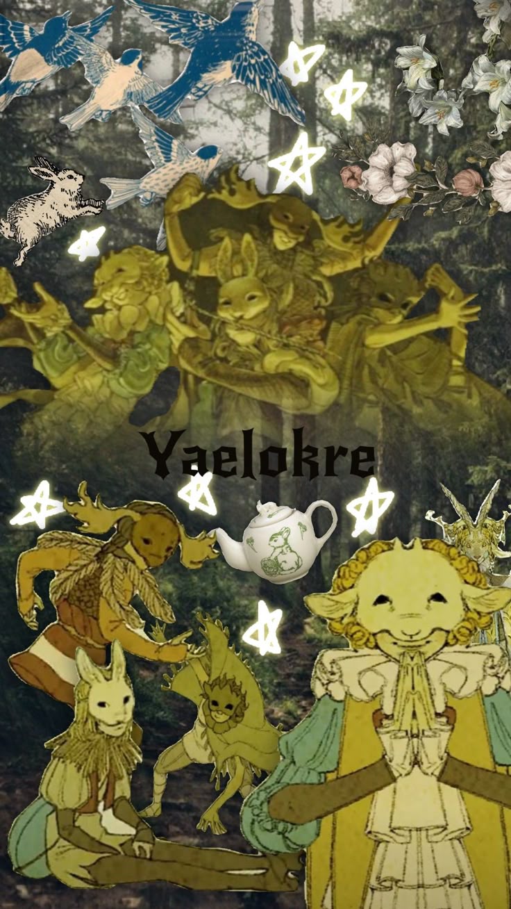 Yaelokre. Vintage poster art, Dungeons and dragons homebrew, Cute wallpaper