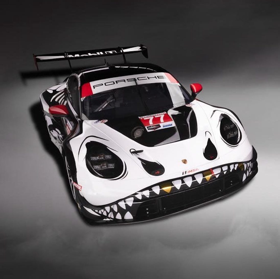 AO Racing to End IMSA Season with Spooky 'Skeleton' Liveries for Petit Le Mans