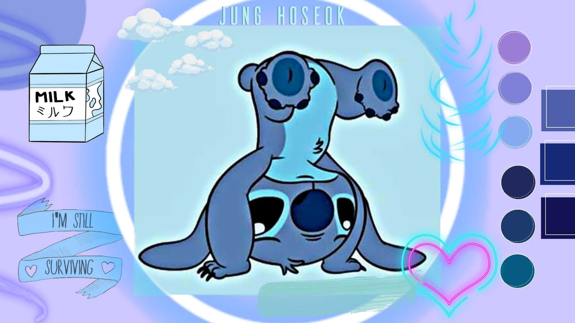 Download Keep up with the latest tech with Stitch Computer Wallpaper