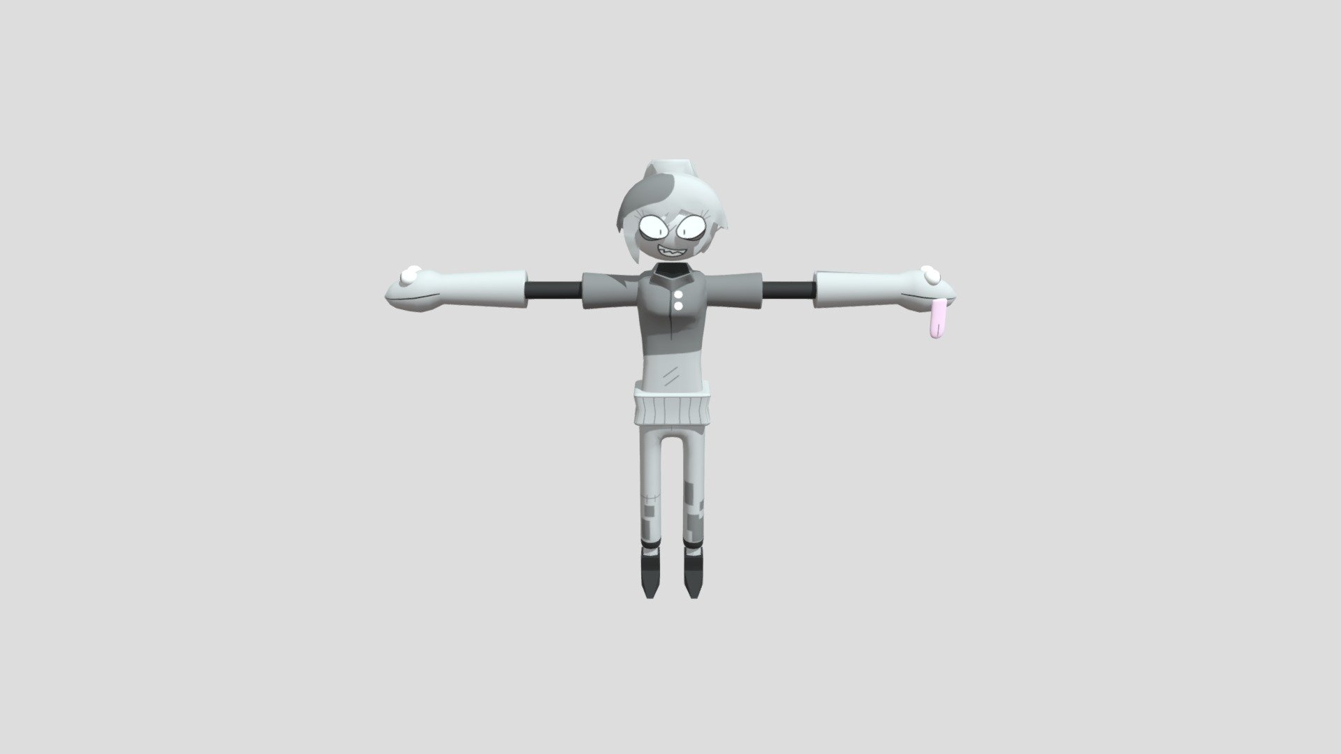 Lana (from Fundamental Paper Education) Free 3D model by splatsmod [11c1eb6]