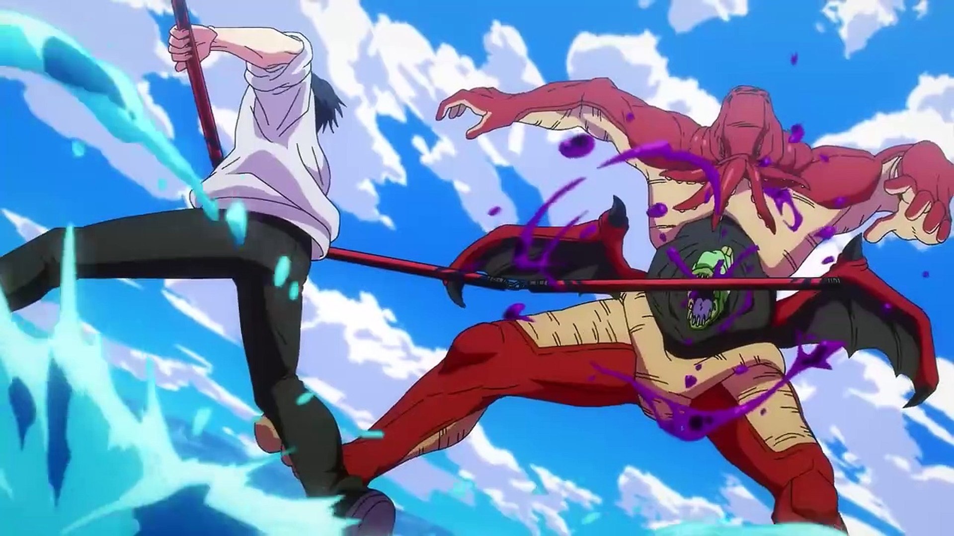 Toji vs Dagon [4K 60FPS]. Jujutsu Kaisen Season 2