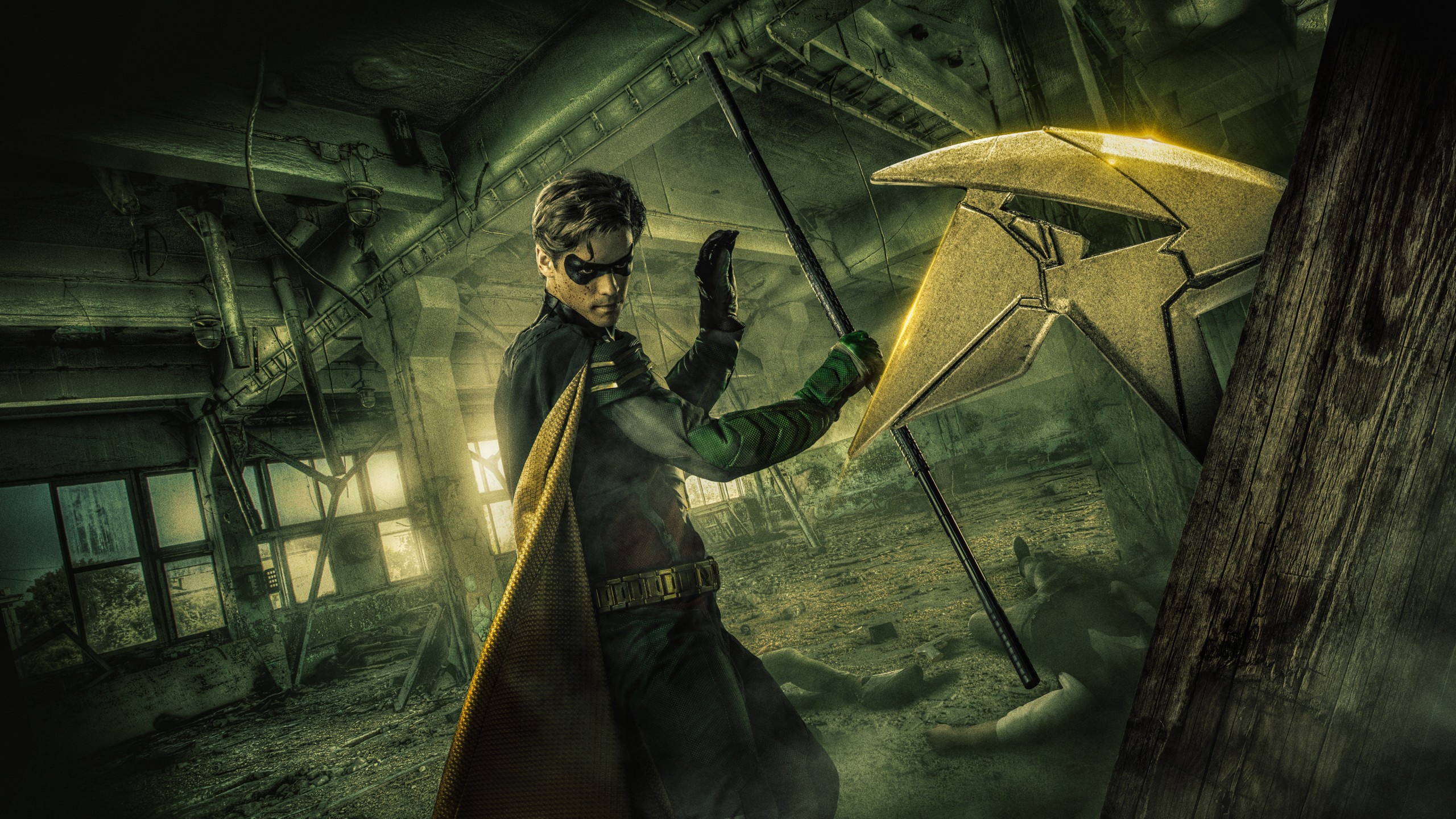 Wallpaper the series, Robin, serial, DC Comics, Dick Grayson, Robin, Titan, Dick Grayson for mobile and desktop, section фильмы, resolution 2560x1440